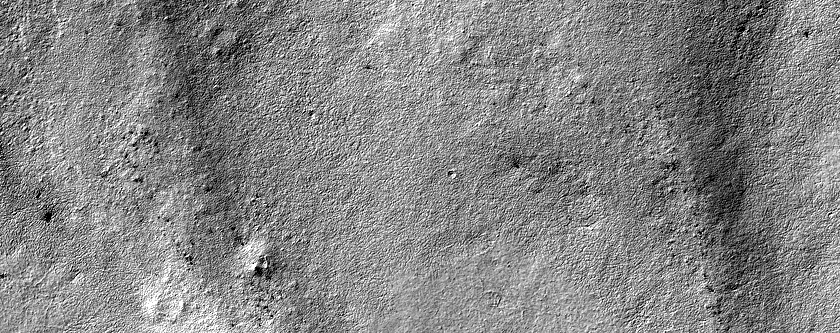 Extra-Crater Sinuous Ridge