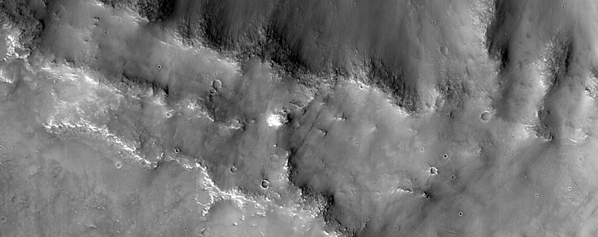 Monitoring Rockfalls in Tyrrhena Terra