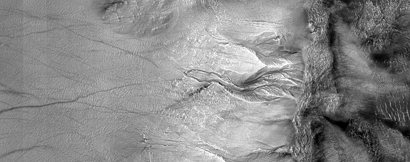 Monitor Slopes in Hellas Planitia