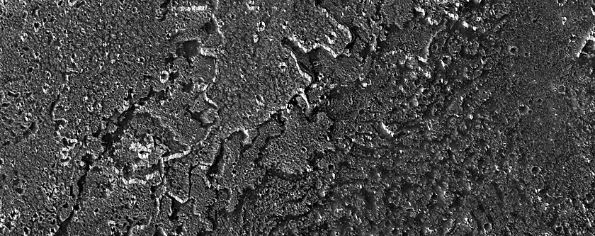 Inflated Lava Flows in Southern Tharsis Region