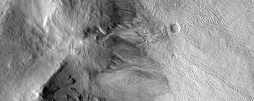 Gully Monitoring in Pursat Crater