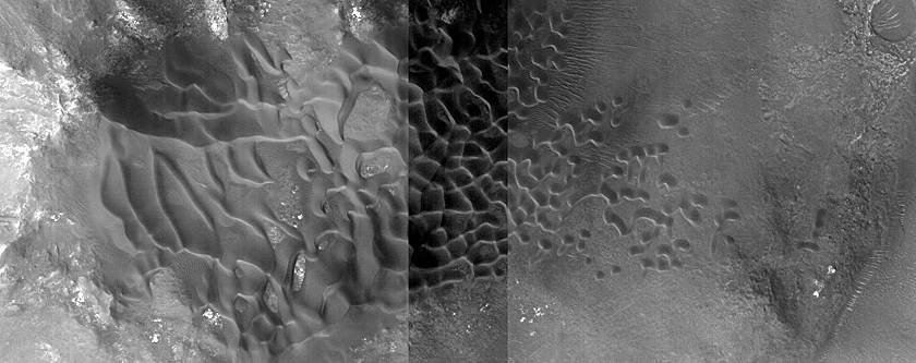 Dune Monitoring in Crater