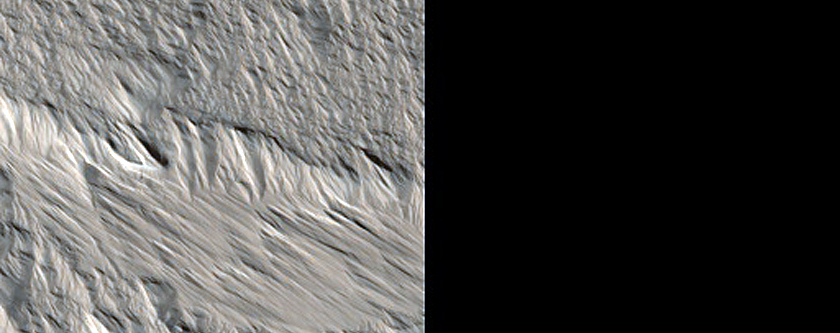 Terrain Southwest of Lycus Sulci