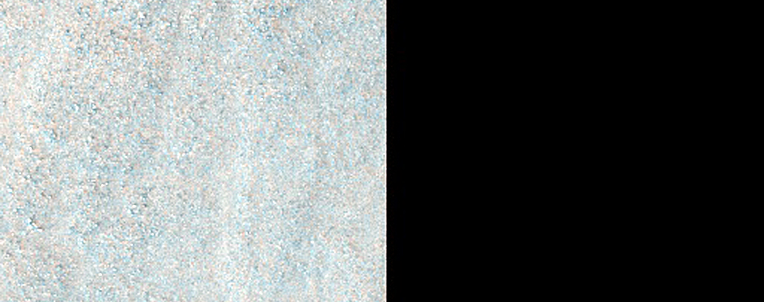 Butte and Patterned Ground in Deuteronilus Mensae