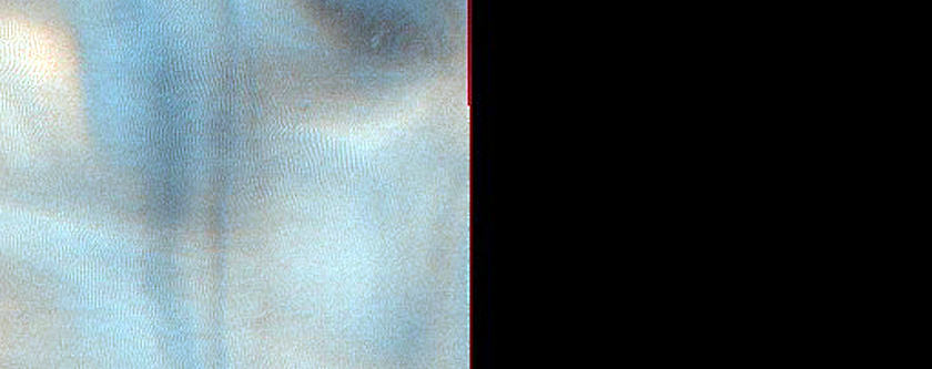Defrosting Processes in Crater