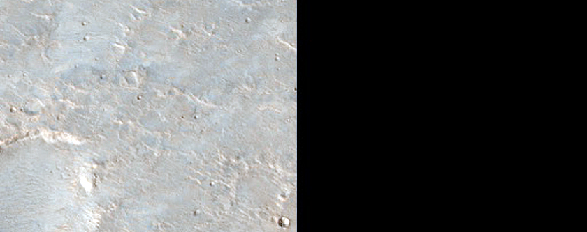 Ejecta Interactions with Preexisting Ridge