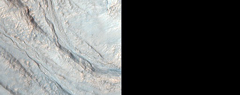 Slope Features in Palikir Crater