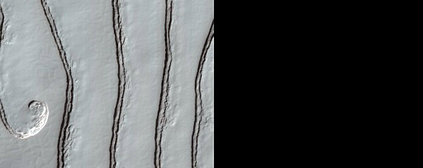 South Polar Residual Cap Site