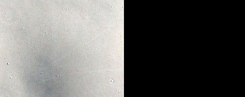 Candidate Recent Impact Site West of Promethei Rupes