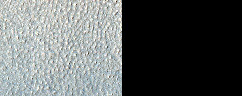 Ridge in Dusty Region