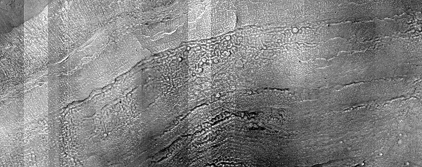 Possible Hydrated Minerals in Northern Niesten Crater