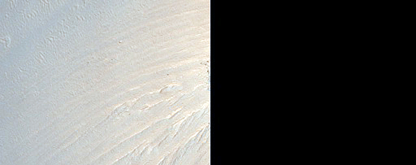 Monitoring Rockfalls in Curie Crater