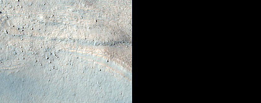 Pronounced Lobate Flow Feature in Nereidum Montes