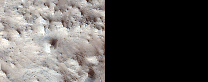 Impact Crater with Central Peak