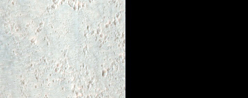 Sub-Kilometer Well-Preserved Impact Crater with Extensive Secondaries