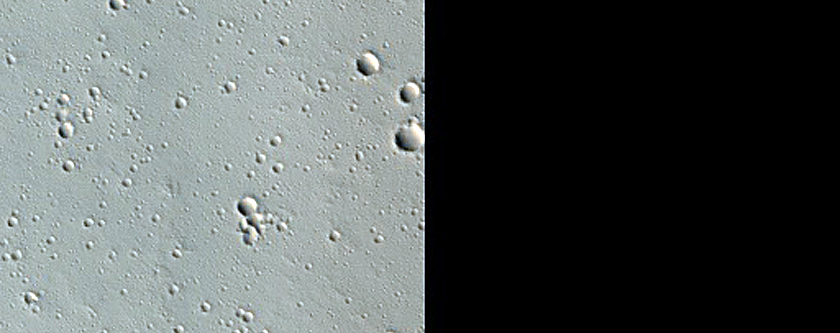 Candidate Recent Impact Site