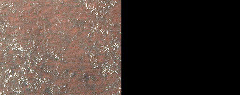 Monitor New Small Impact Crater on South Polar Layered Deposits 