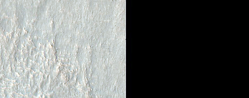 Gullied Crater Wall in Terra Cimmeria
