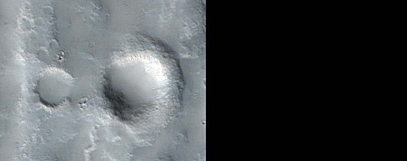 Monitoring New Icy Impact Crater