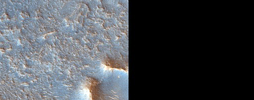 Mesas on Crater Floor of Eden Patera