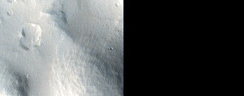 Mound Embayed by Flow Unit
