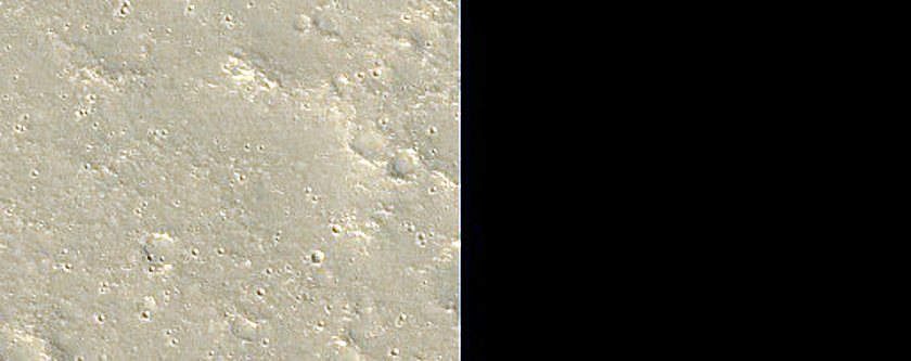 Terrain Sample in Elysium Planitia