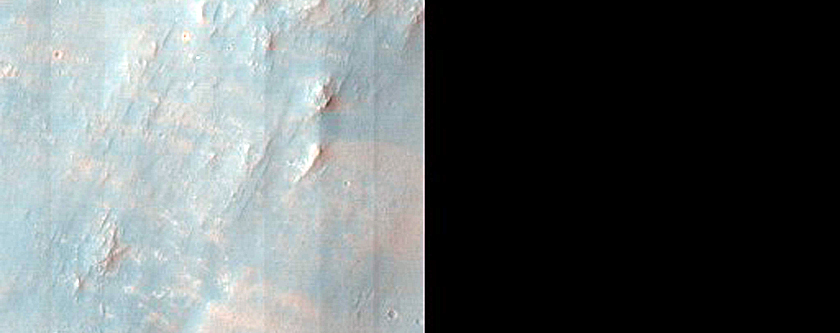 Linear Ridges Intersecting Valley Topography
