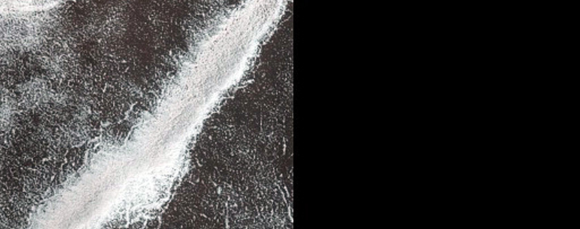 Terrain Sample in South Polar Layered Deposits