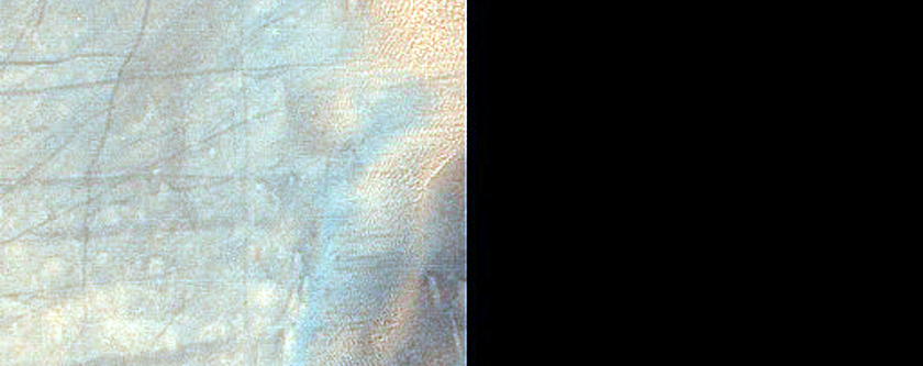 Terrain Sample in Richardson Crater Dune Field