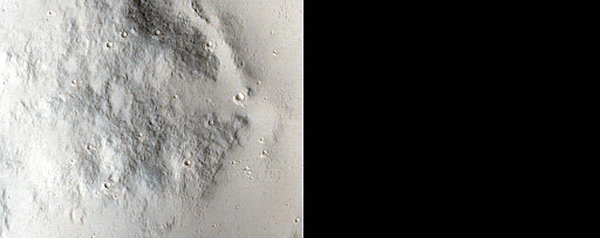 Flow Front Interaction with Pre-Existing Topography