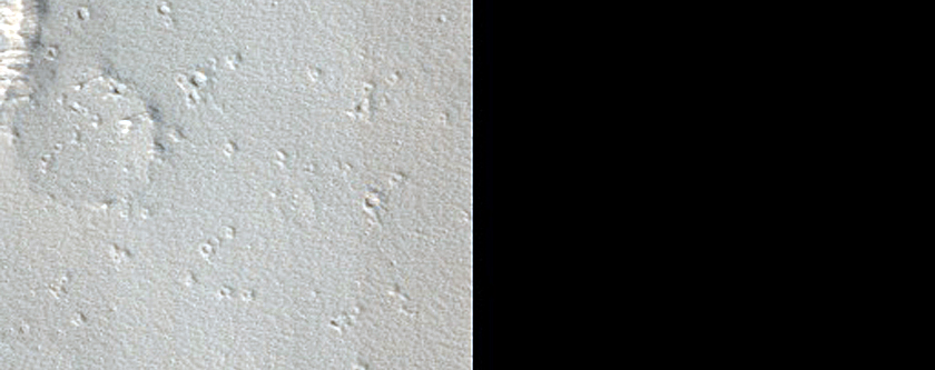Candidate Recent Impact Site