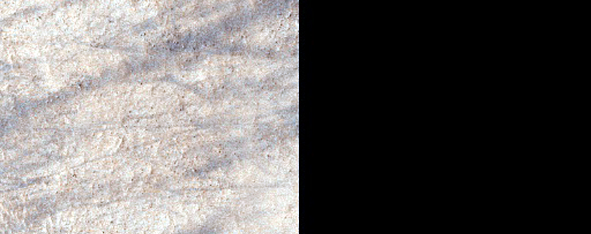 Landforms in Hellas Planitia