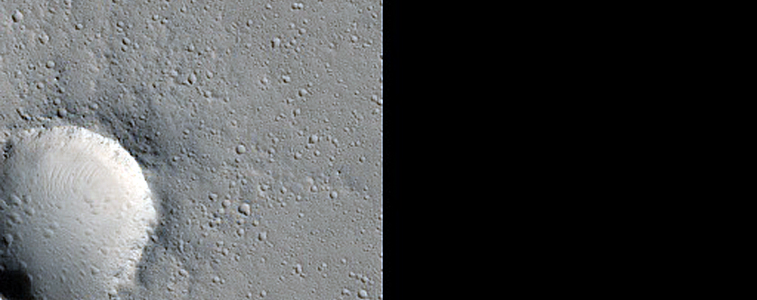 Terrain Sample Southwest of Albor Tholus