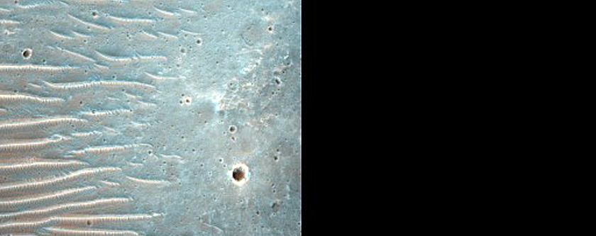 Channels Northeast of Hellas Planitia