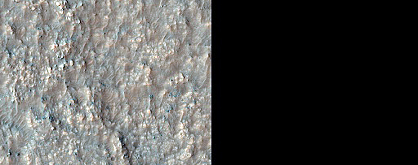 Terrain Northeast of Cruls Crater