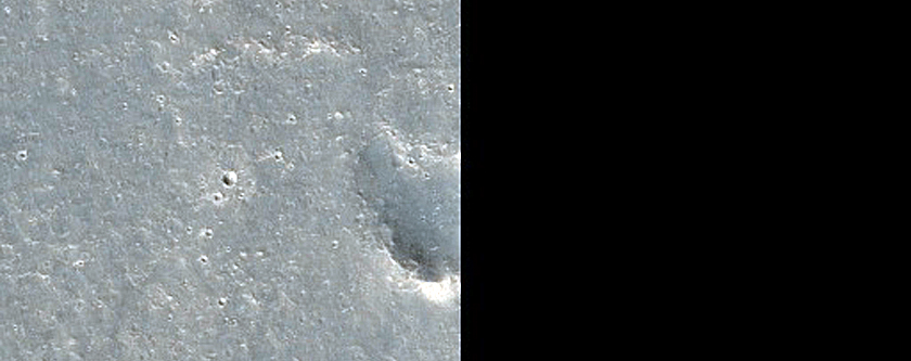 Candidate Recent Impact Site