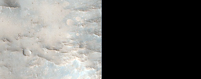 Surface Breaking Up in Amenthes Region