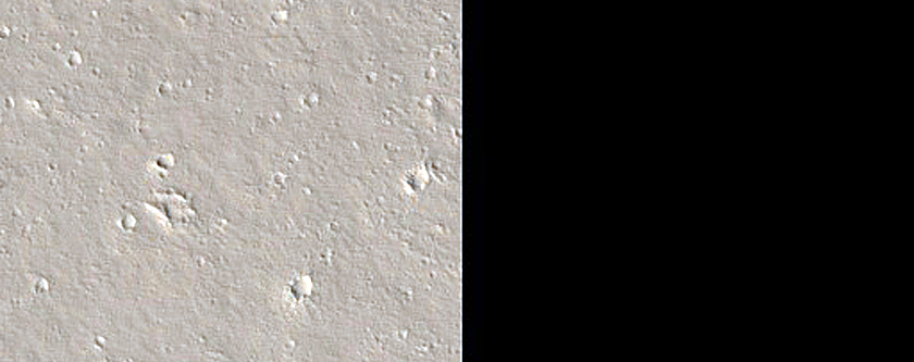 Candidate Recent Impact Site