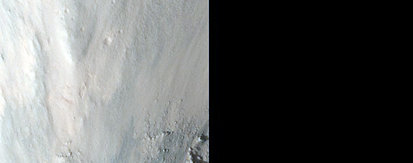 Capri Chasma Wallrock with Clays