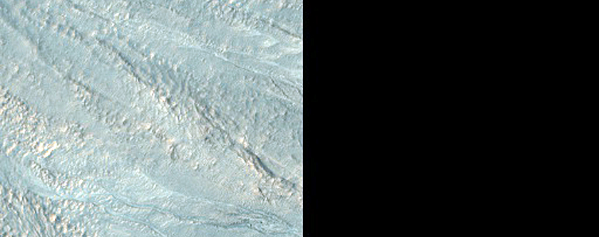 Slope Features in Palikir Crater