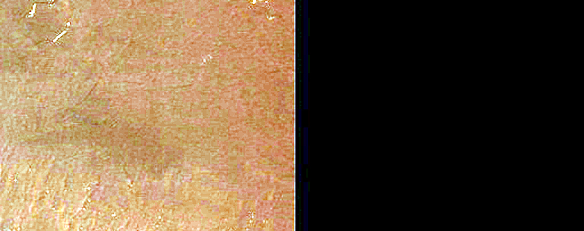 Exposure of South Polar Layered Deposits