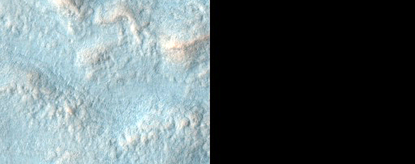 Concentric Crater Fill in North-Central Noachis Region