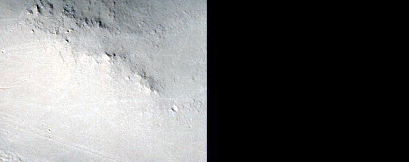 Depression West of Luzin Crater