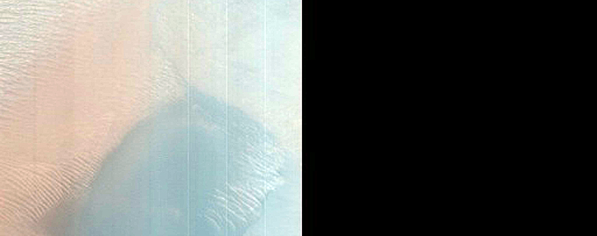 Ganges Chasma Slope Lineae