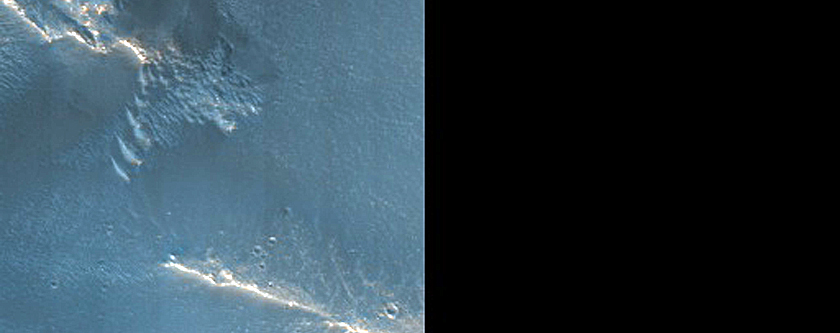 Valleys near Kontum Crater