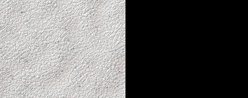 Troughs Overlying South Polar Layered Deposit