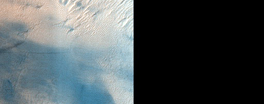 Cryptic Terrain Margin Monitoring in Reynolds Crater