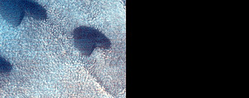 Dune Monitoring in Crater