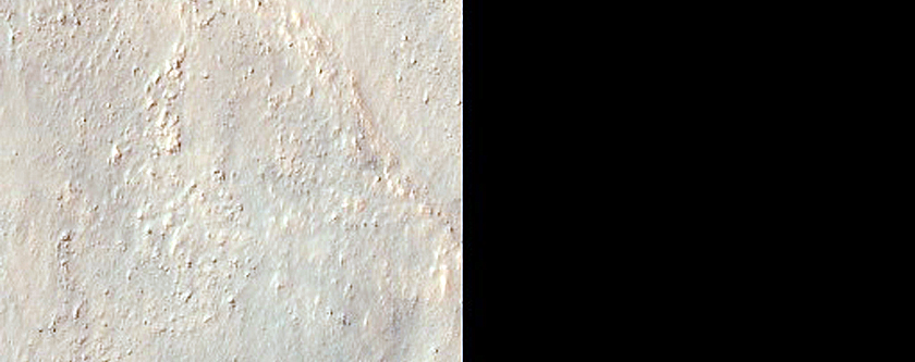 Gullies on Wall of Matara Crater