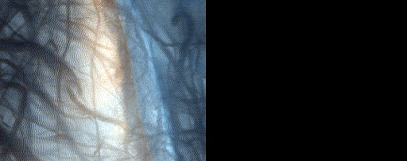 Defrosting Processes in Crater